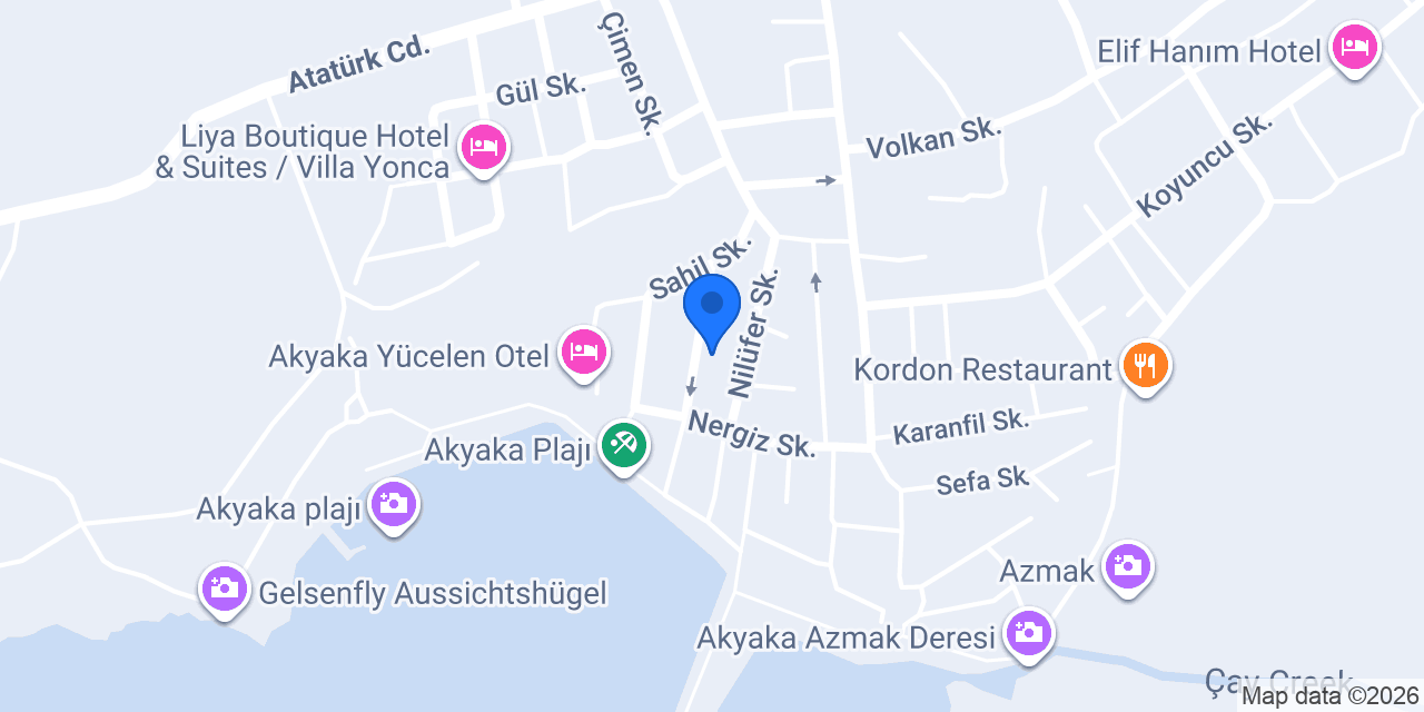 Yener Apart konumu