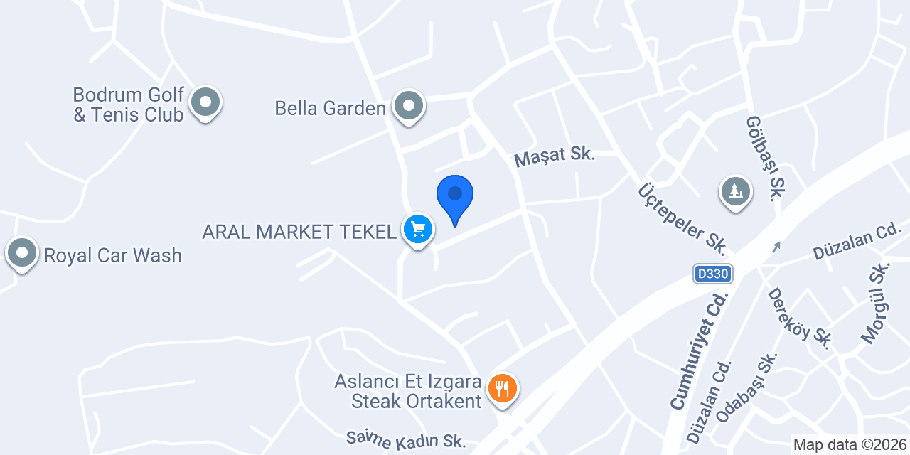 Özel Ata Ambulans konumu