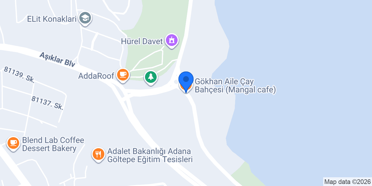 Gökhan Aile Çay Bahçesi (Mangal cafe) konumu
