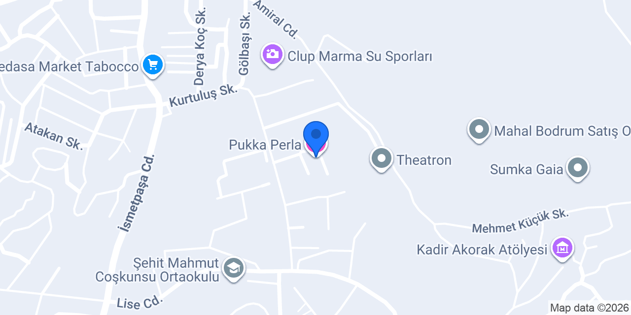 Pukka Perla konumu