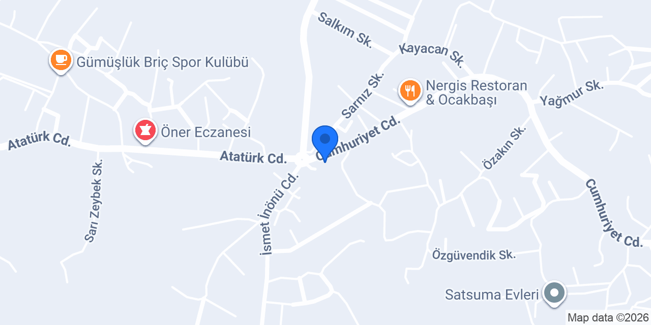 Gümüşlük Elektronik konumu