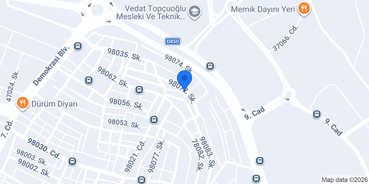 Boş boş gezik konumu