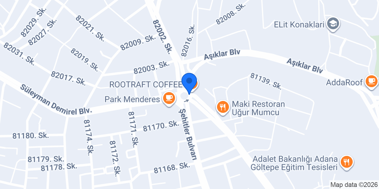 Çukurova ULAŞ TAKSi konumu