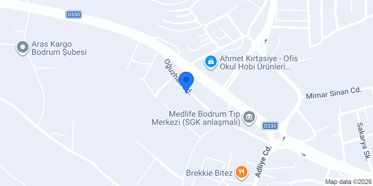 TOPRAK HUKUK BODRUM konumu