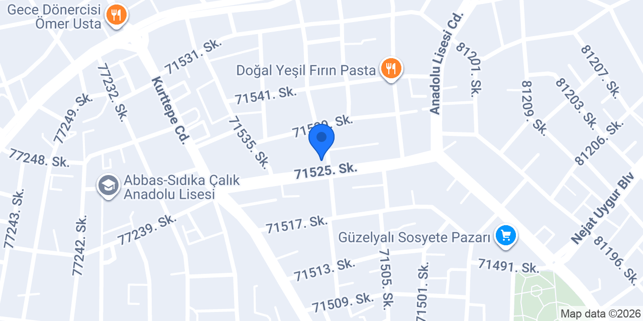 Avan Eczanesi konumu