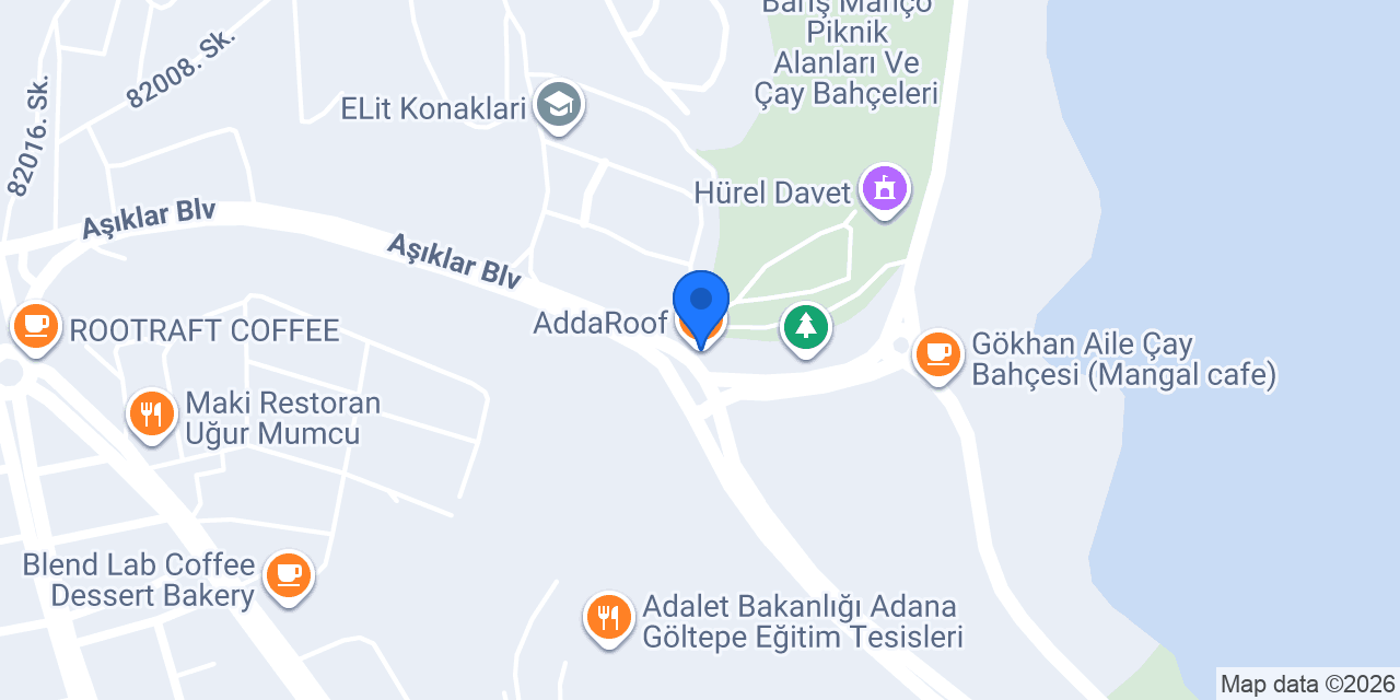 AddaRoof konumu