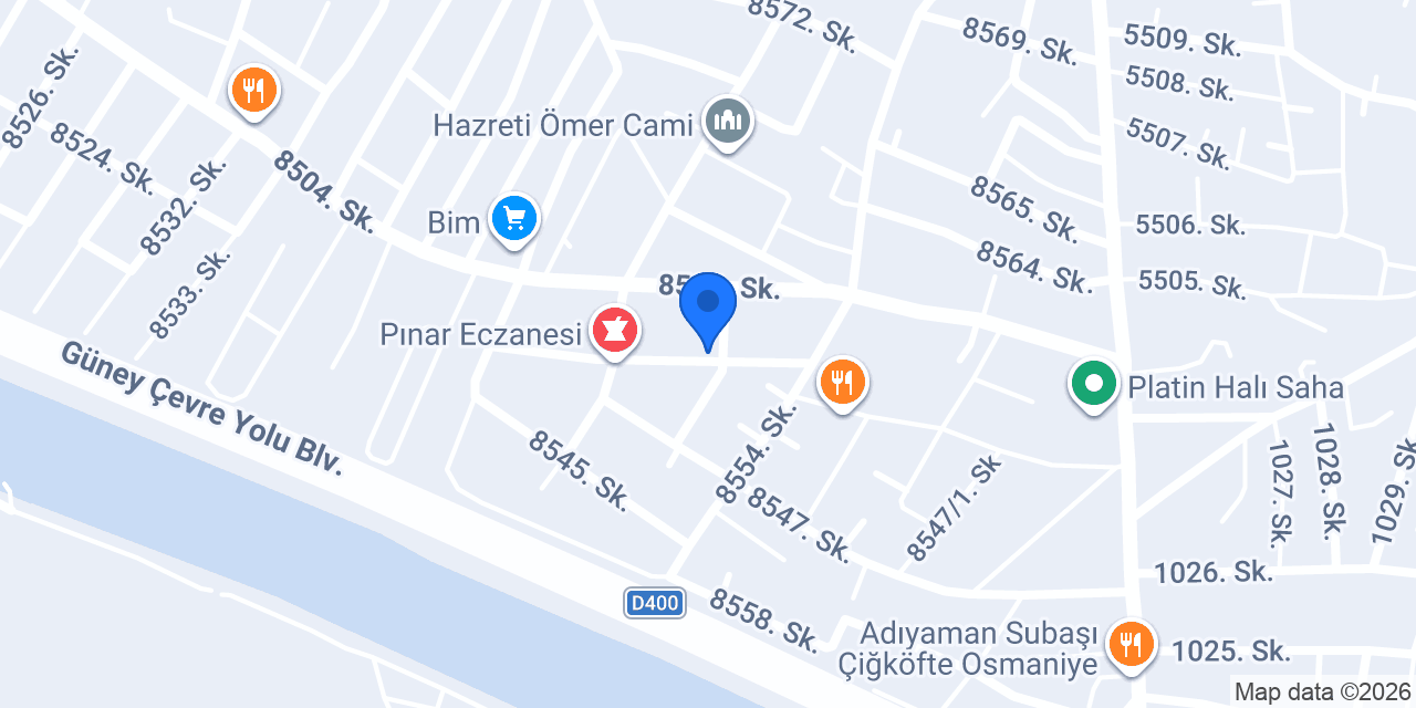 Mimar Sinan Eczanesi konumu