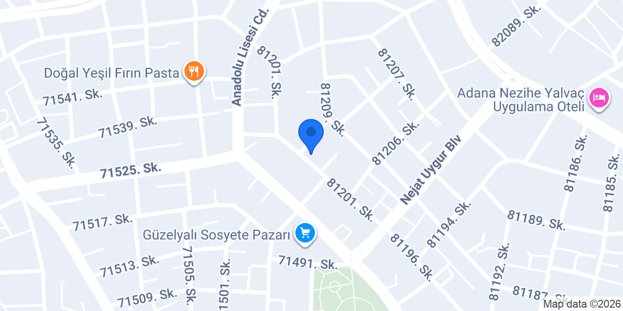 ADANA METAN DOĞALGAZ VE MÜHENDİSLİK konumu