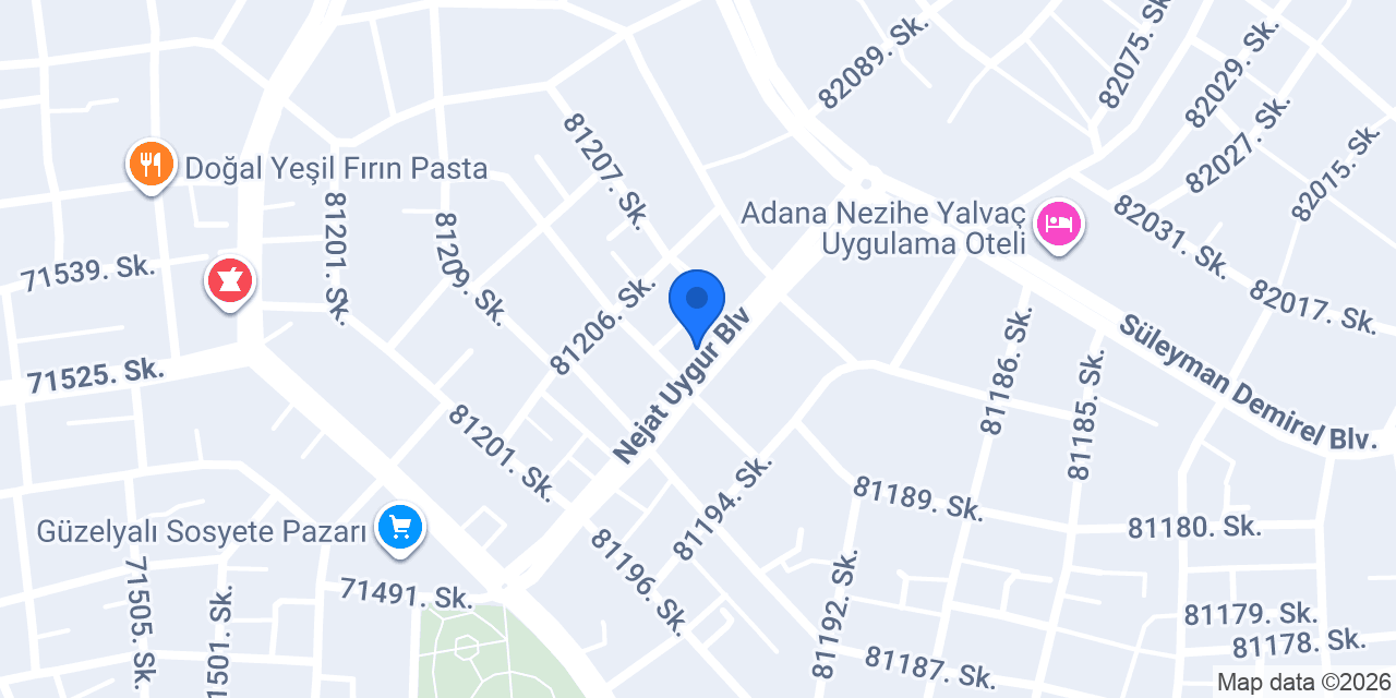 Aslan Veteriner Kliniği konumu