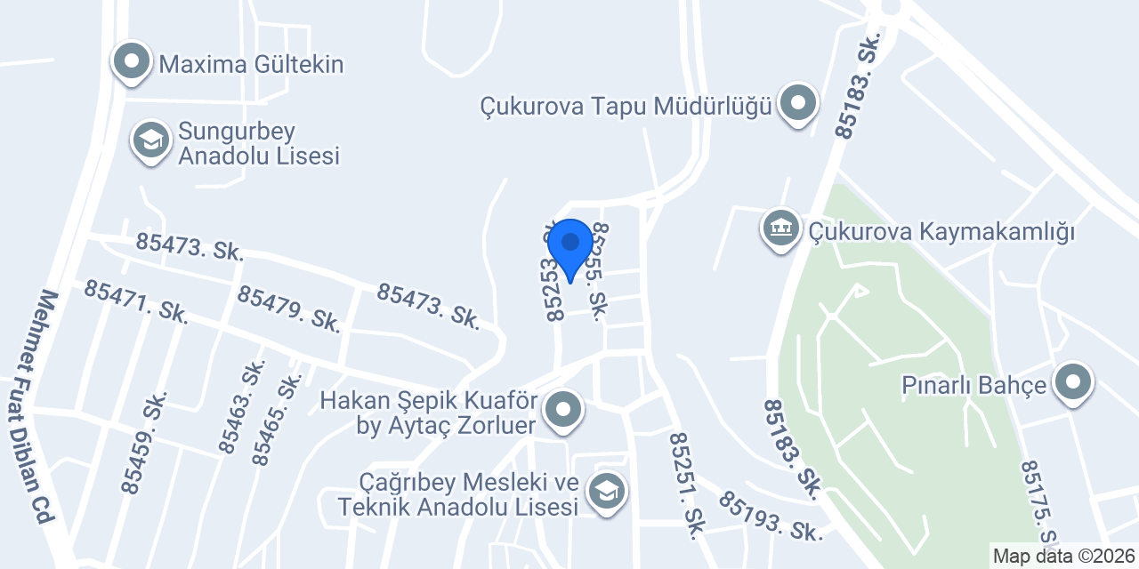 ÇUKUROVA İLACLAMA konumu
