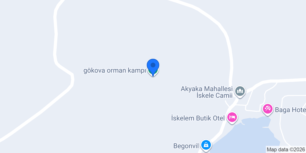 gökova orman kampı konumu
