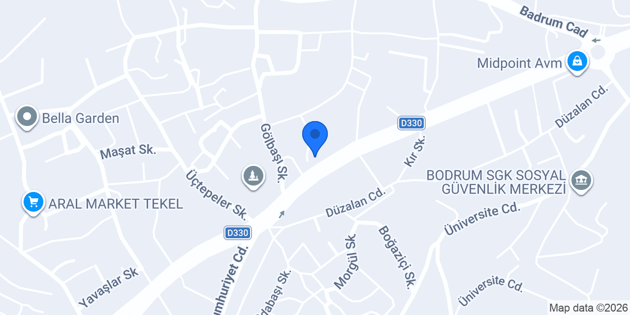 Konacık Ticaret Ortakent Şubesi konumu