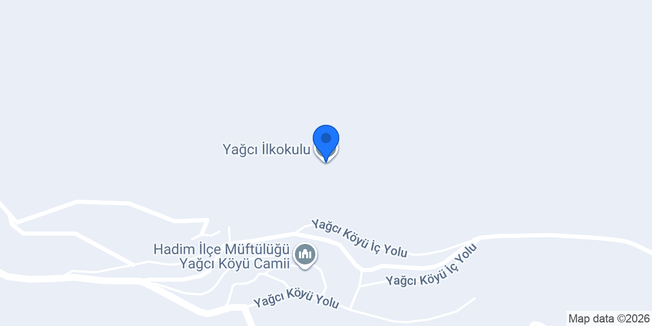 Yağcı İlkokulu konumu