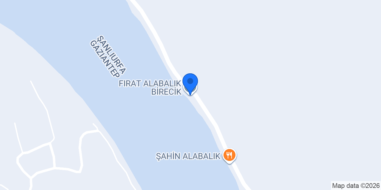 FIRAT ALABALIK BİRECİK konumu