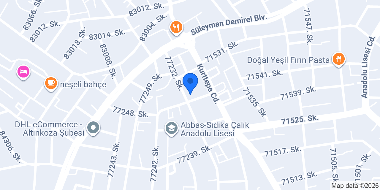 Güngör Bayan Terzisi konumu