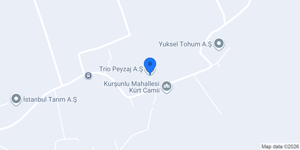 Trio Peyzaj A.Ş konumu