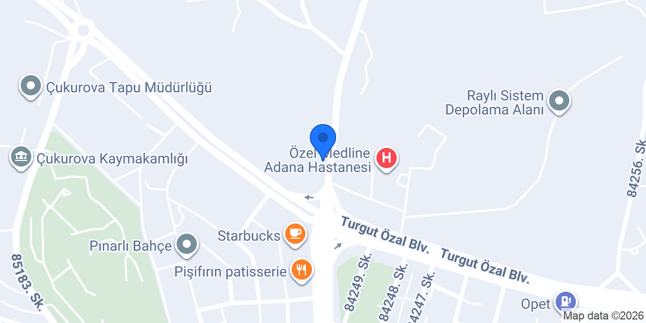 Op. Dr. Ali Kaan Şanal konumu