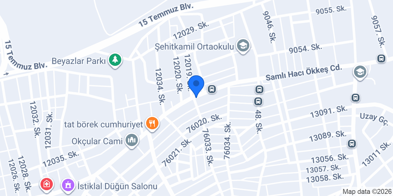 Usta Döner konumu