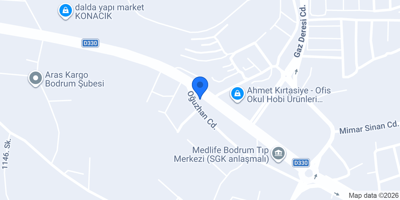 Soprano Mutfak Bodrum - Zoho İnşaat Mobilya Mimarlık konumu