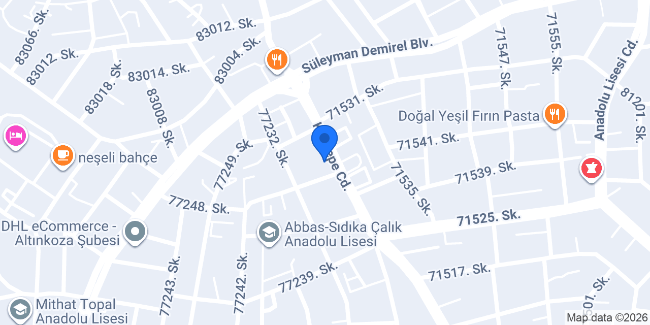 Mayonnaise Döner konumu