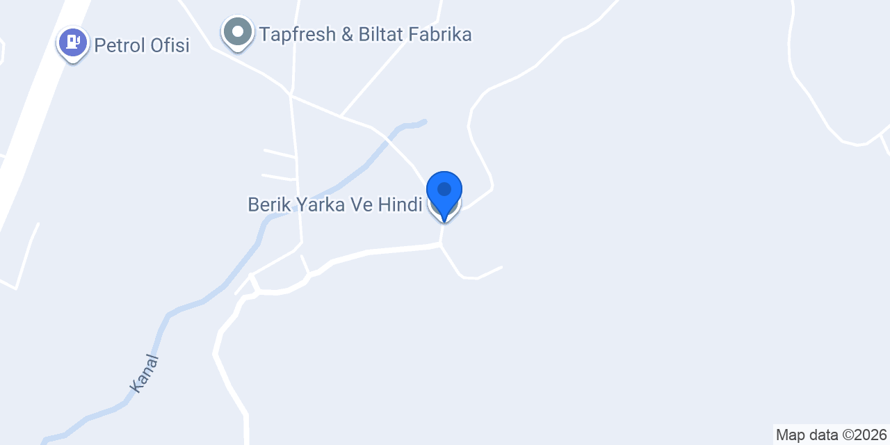 Berik Yarka Ve Hindi konumu