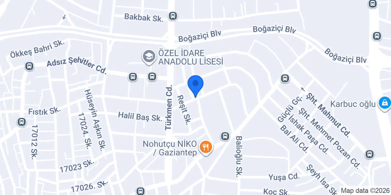 MTA TESİSAT konumu
