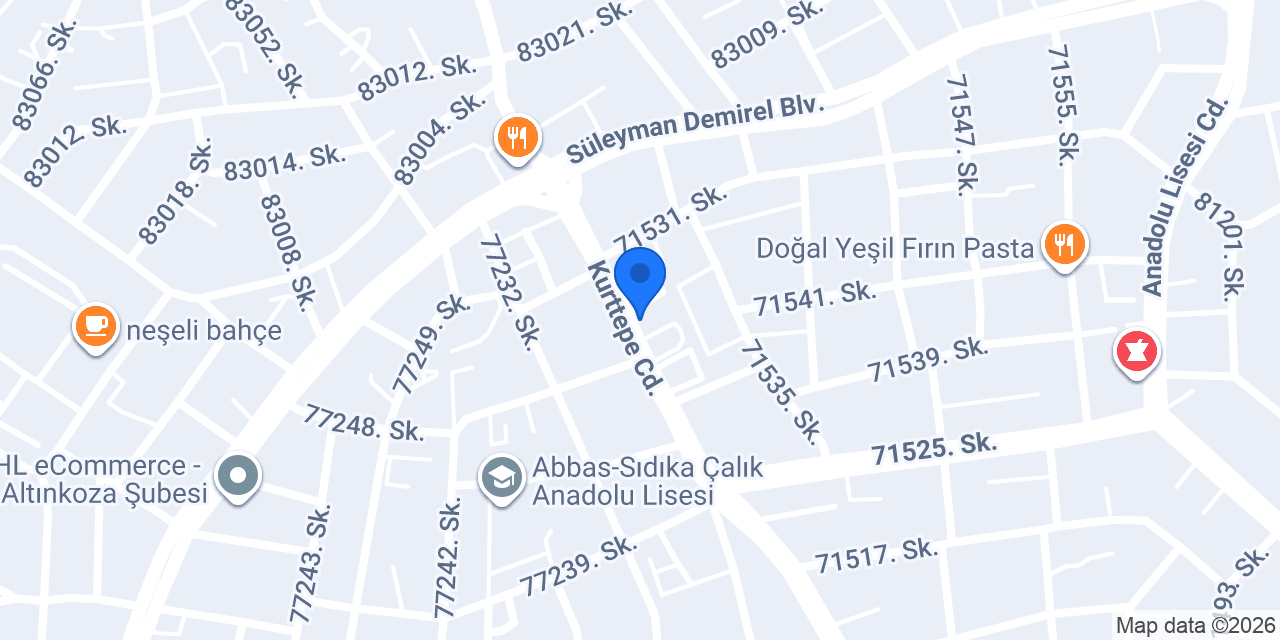 Kardeşler Tavukçuluk Kurttepe konumu