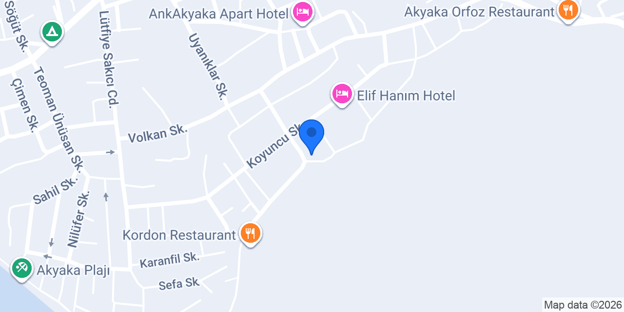 Nehir Restaurant konumu