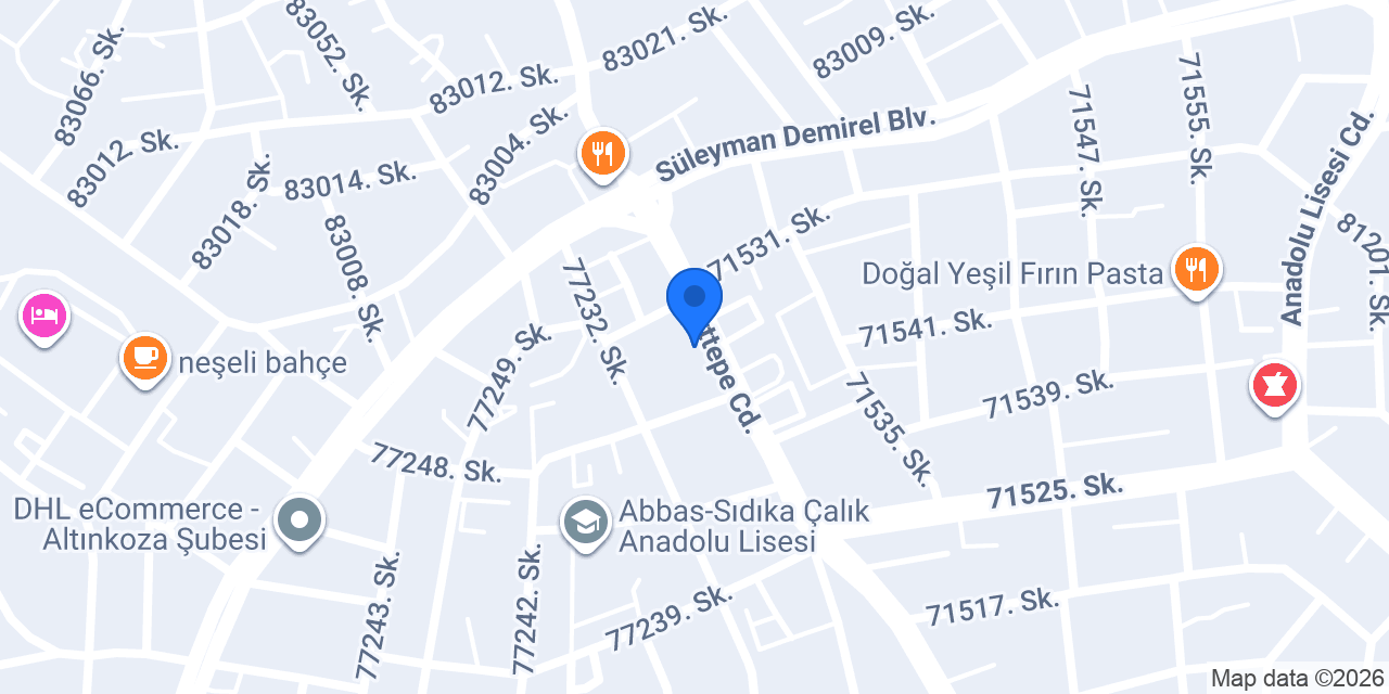 Aras Emlak konumu