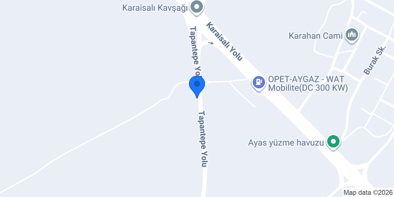 Karahan oto lastik konumu