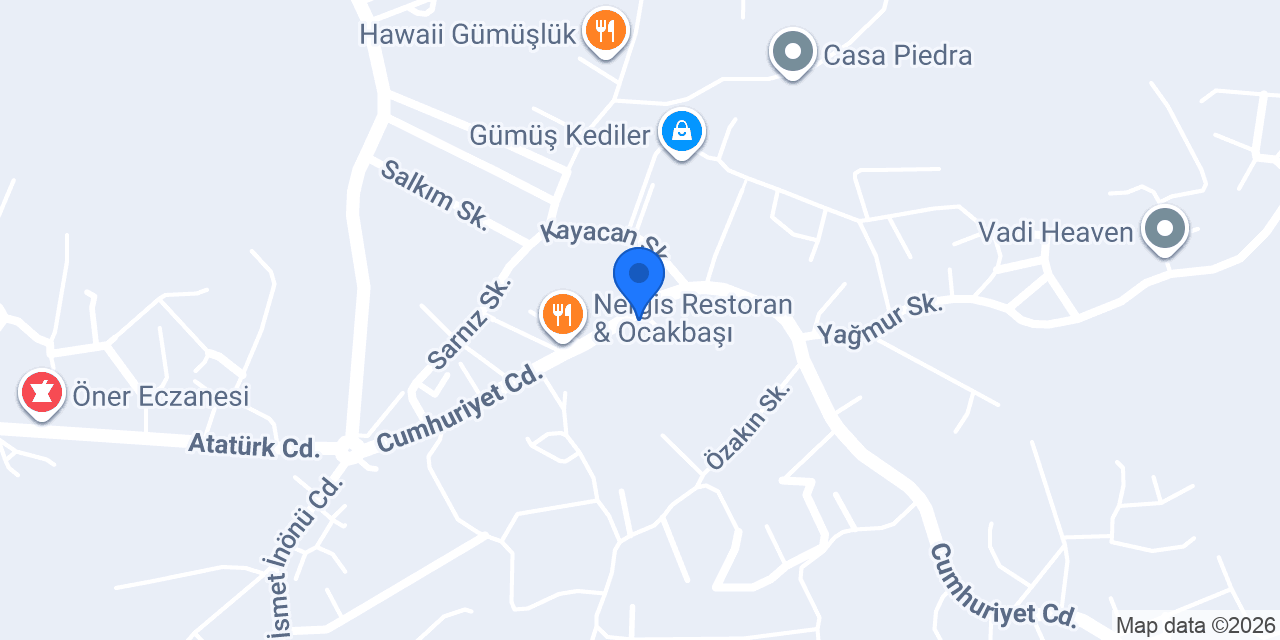 Metinler Mobilya konumu