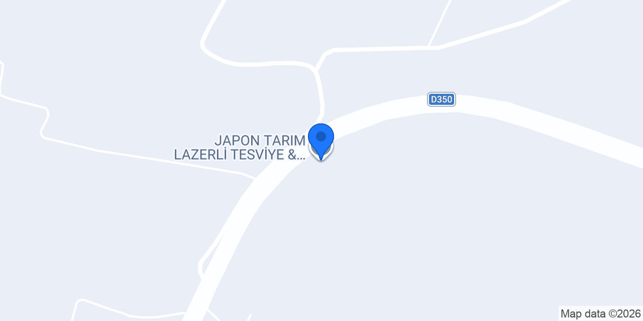 JAPON TARIM LAZERLİ TESVİYE & BURGU konumu