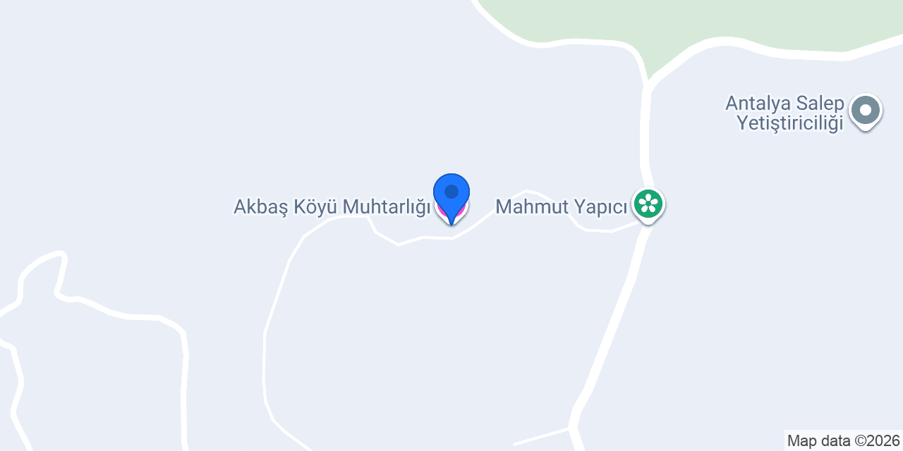 Akbaş Köyü Muhtarlığı konumu