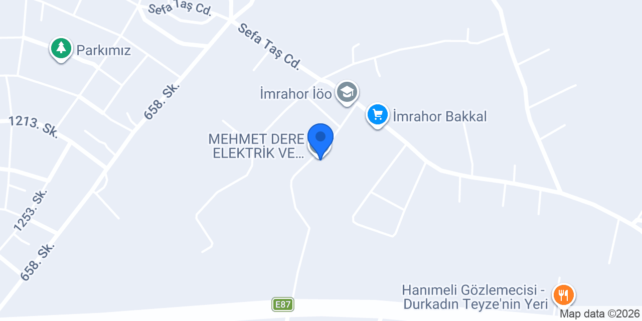 MEHMET DERE ELEKTRİK VE BOBİNAJ konumu