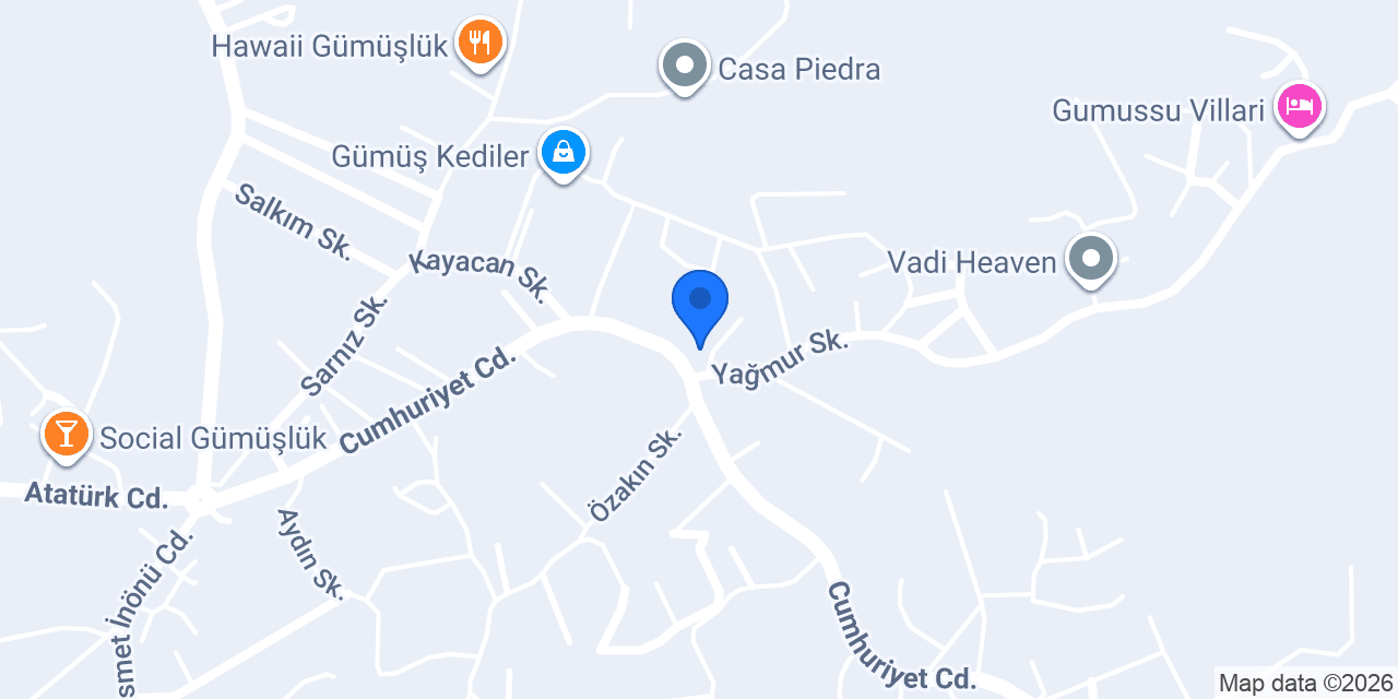 Gümüş Car Wash konumu