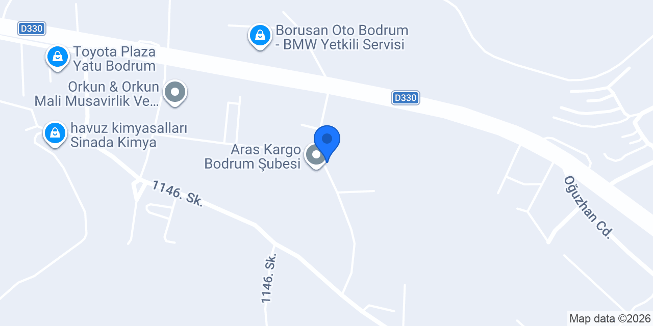 Garaj 20 oto kaporta boya bodrum konumu