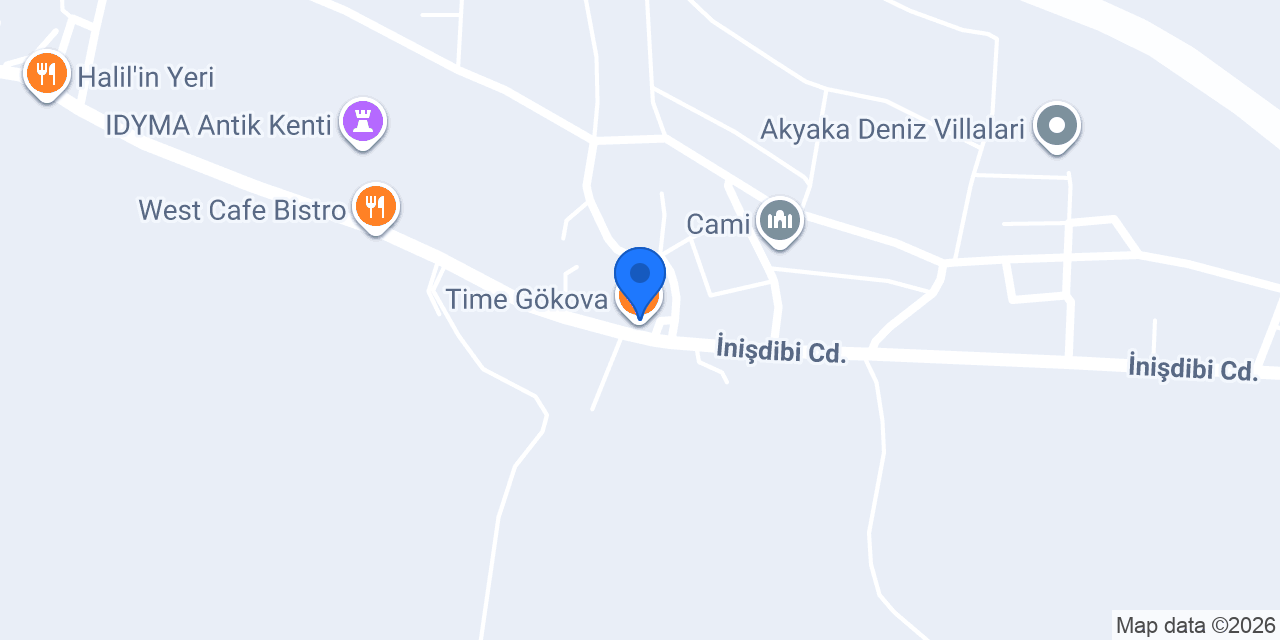 Time Gökova konumu