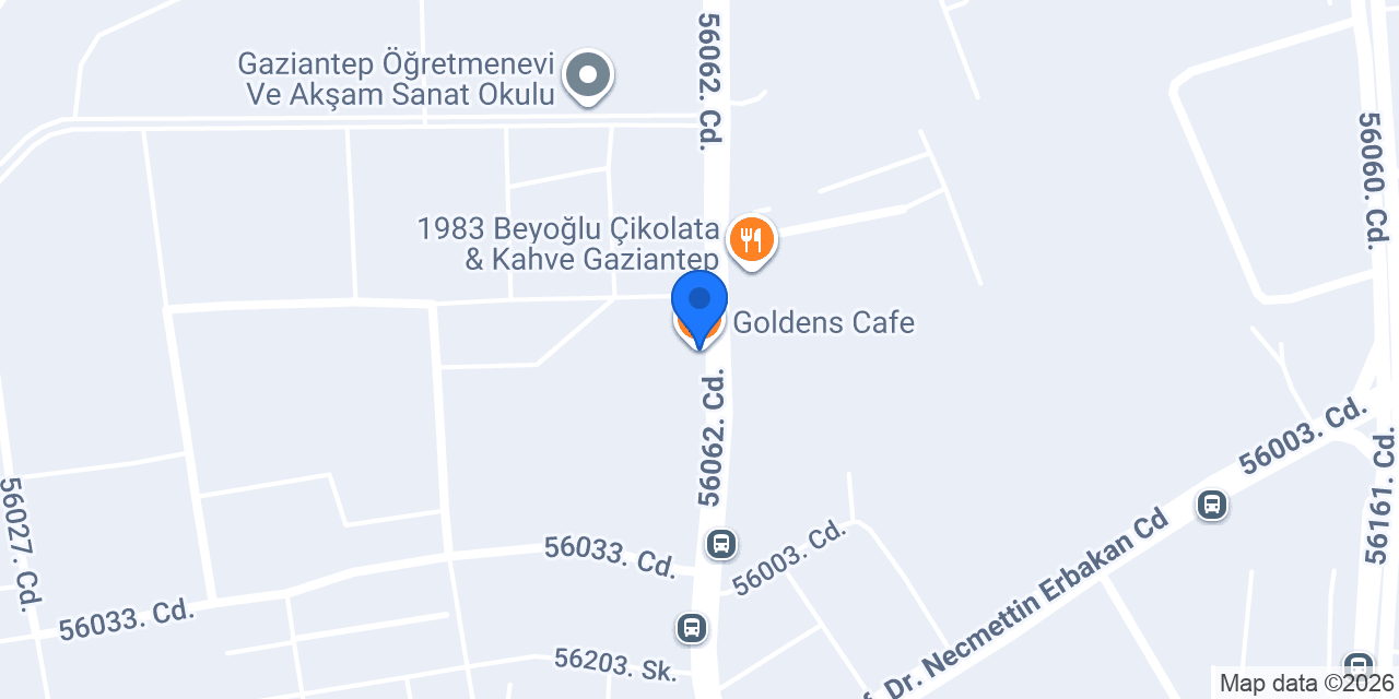 Goldens Cafe konumu