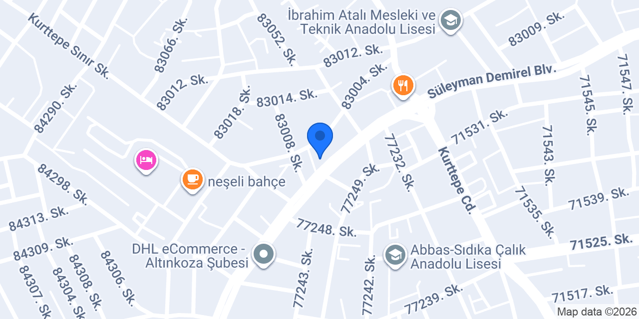 Eda Gökçe Eczanesi konumu