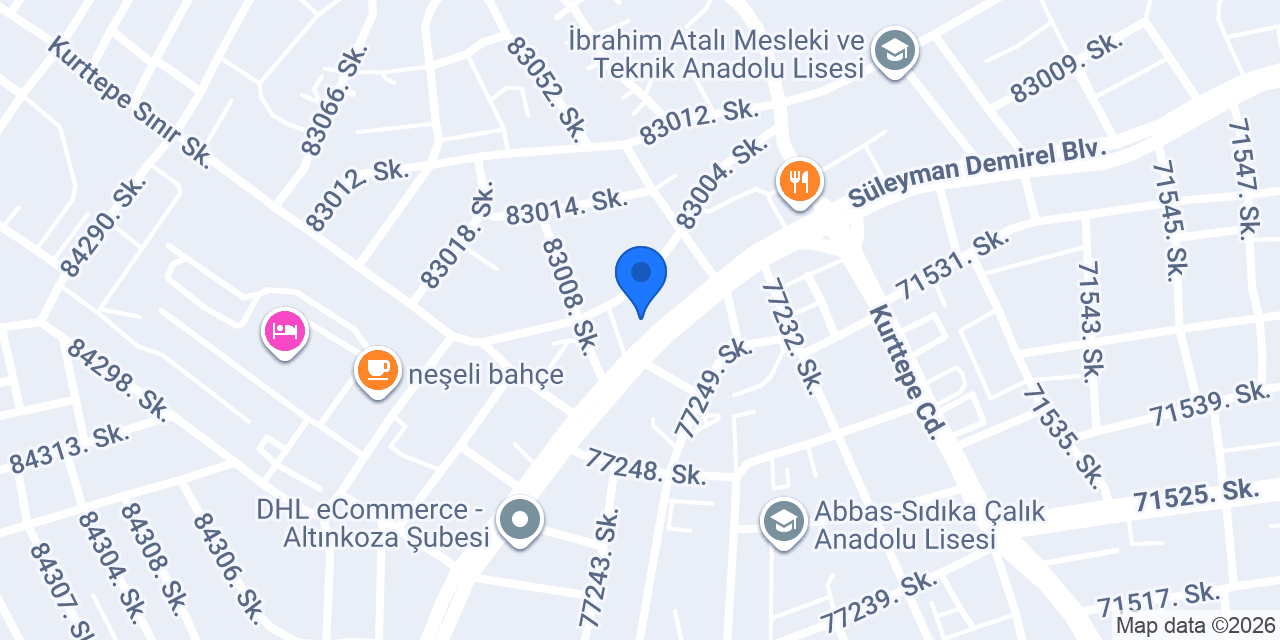 Sevinçler Eczanesi konumu