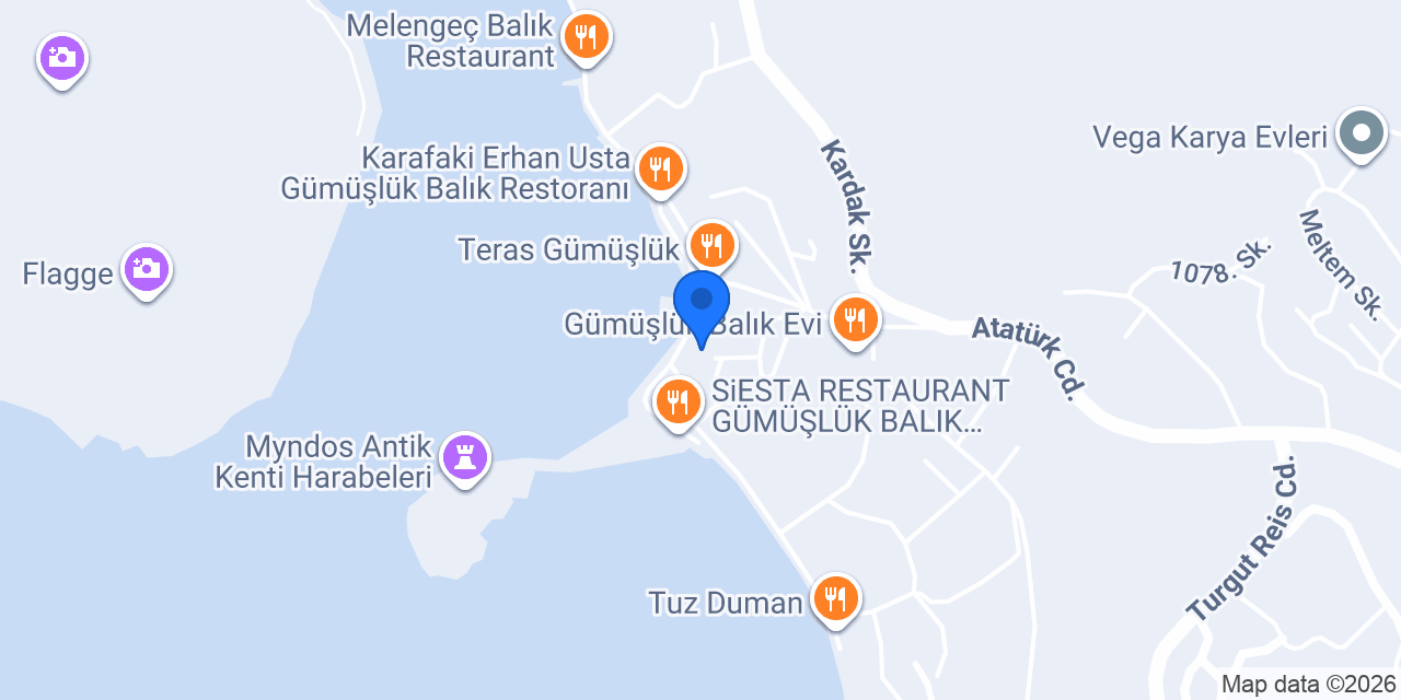 Bake My Day Gümüşlük konumu