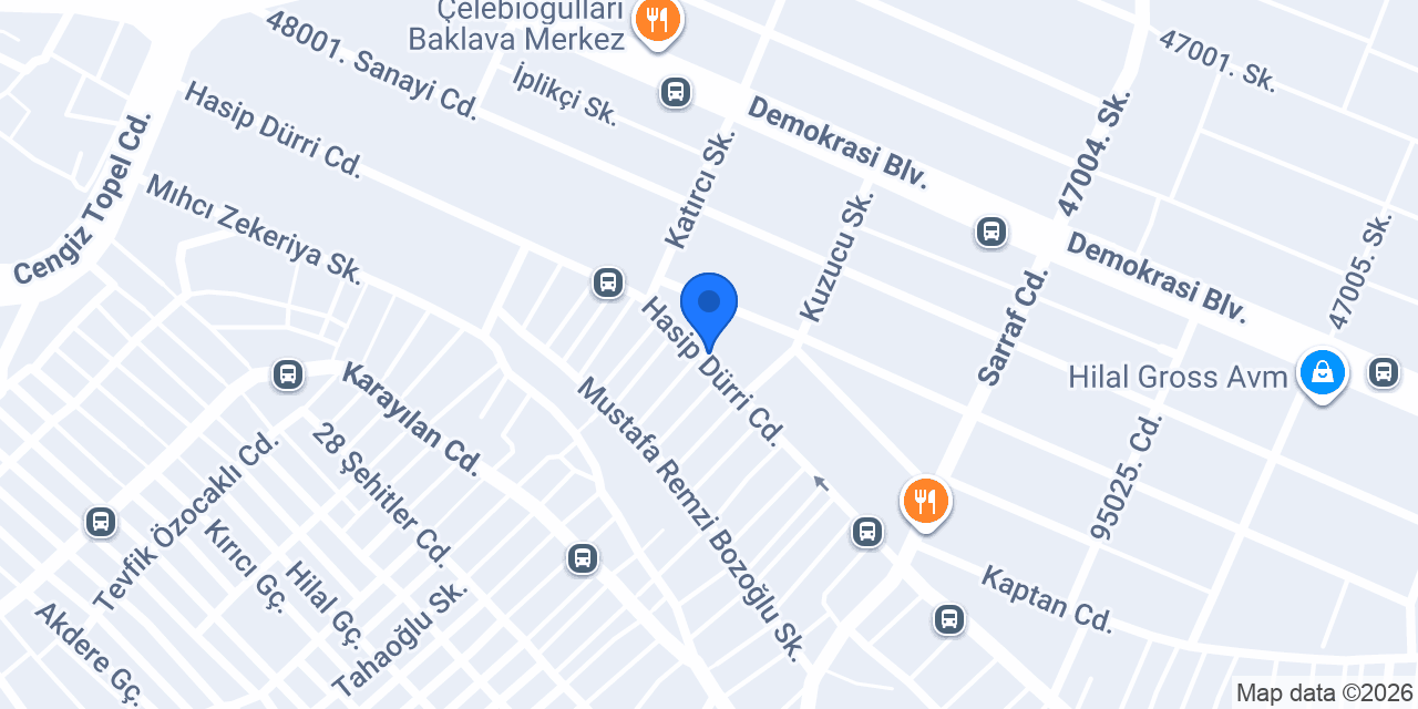 DERYA ELEKTRİK konumu
