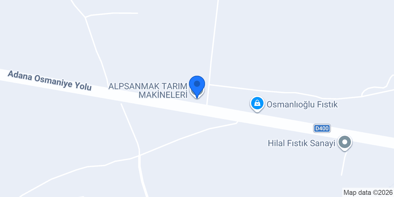 ALPSANMAK TARIM MAKİNELERİ konumu