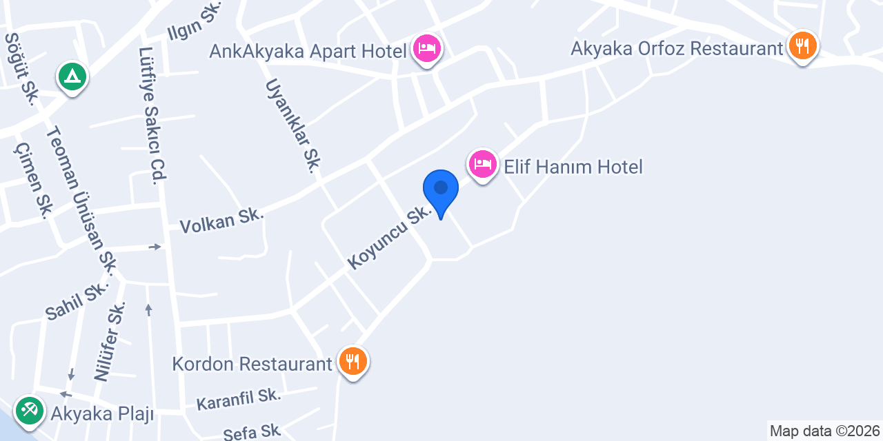 Akyaka Gümüş Konak konumu