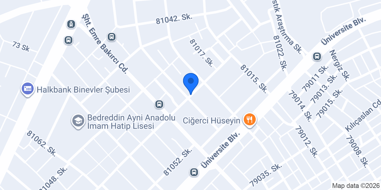 538 St - Ses Kayıt ve Görüntü Stüdyosu / Gaziantep konumu