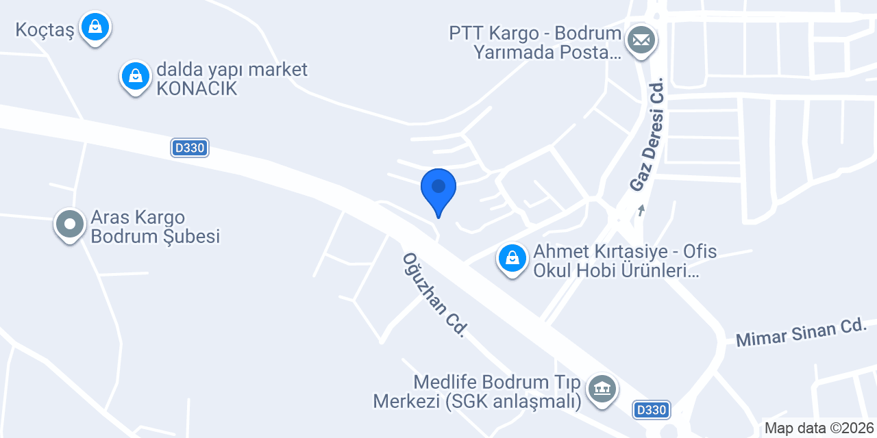 İNCE SU ARITIM konumu