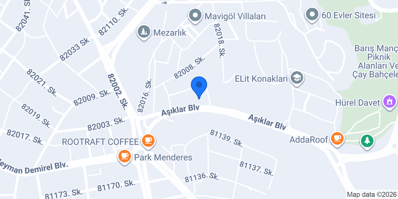 Kazancı Peyzaj konumu
