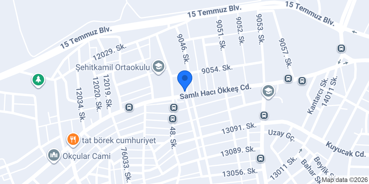 Sera Uluslararası Çiçekçilik konumu