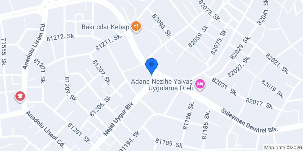 Ezgi Öztürk Make-Up Studio konumu