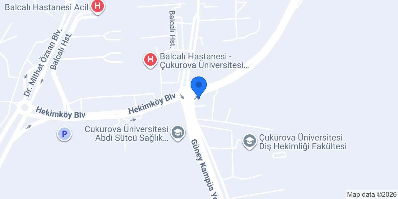Sarıçam Polis Merkezi Amirliği konumu